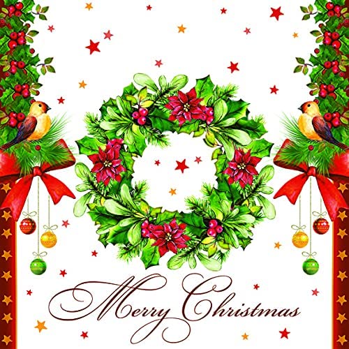 Christmas Paper Luncheon Napkins 20 Pack #2061