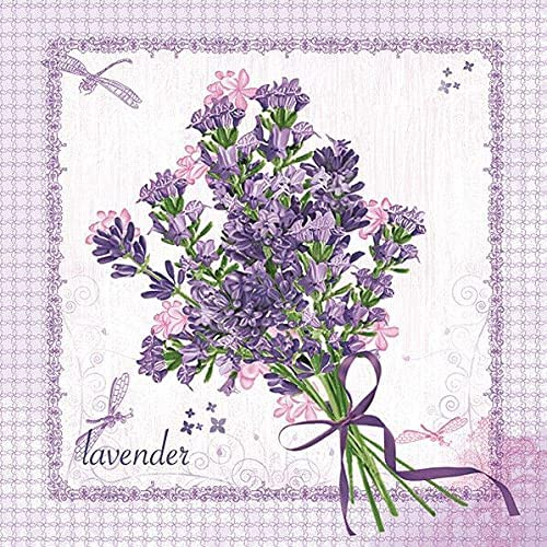 Flowers Paper Luncheon Napkins 20 Pack #5095