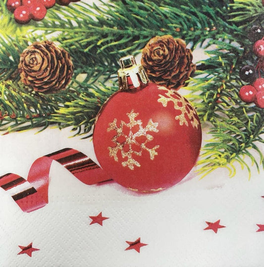 Christmas Paper Luncheon Napkins 20 Pack #2097