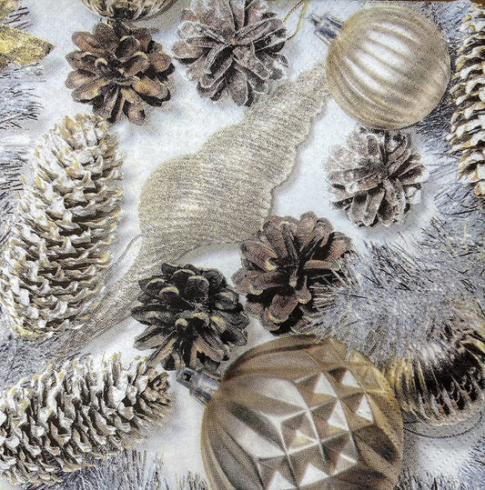 Poinsettia Paper Luncheon Napkins 20 Pack #2151