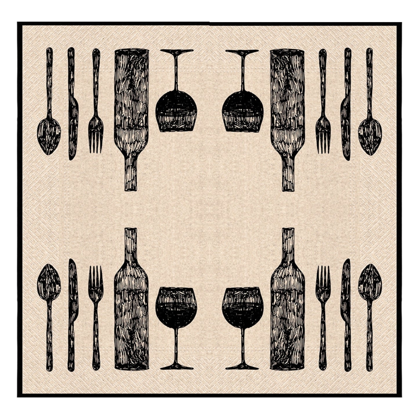 Unique Napkins Dinner Decor Decorative Paper Decoupage Napkin #6051