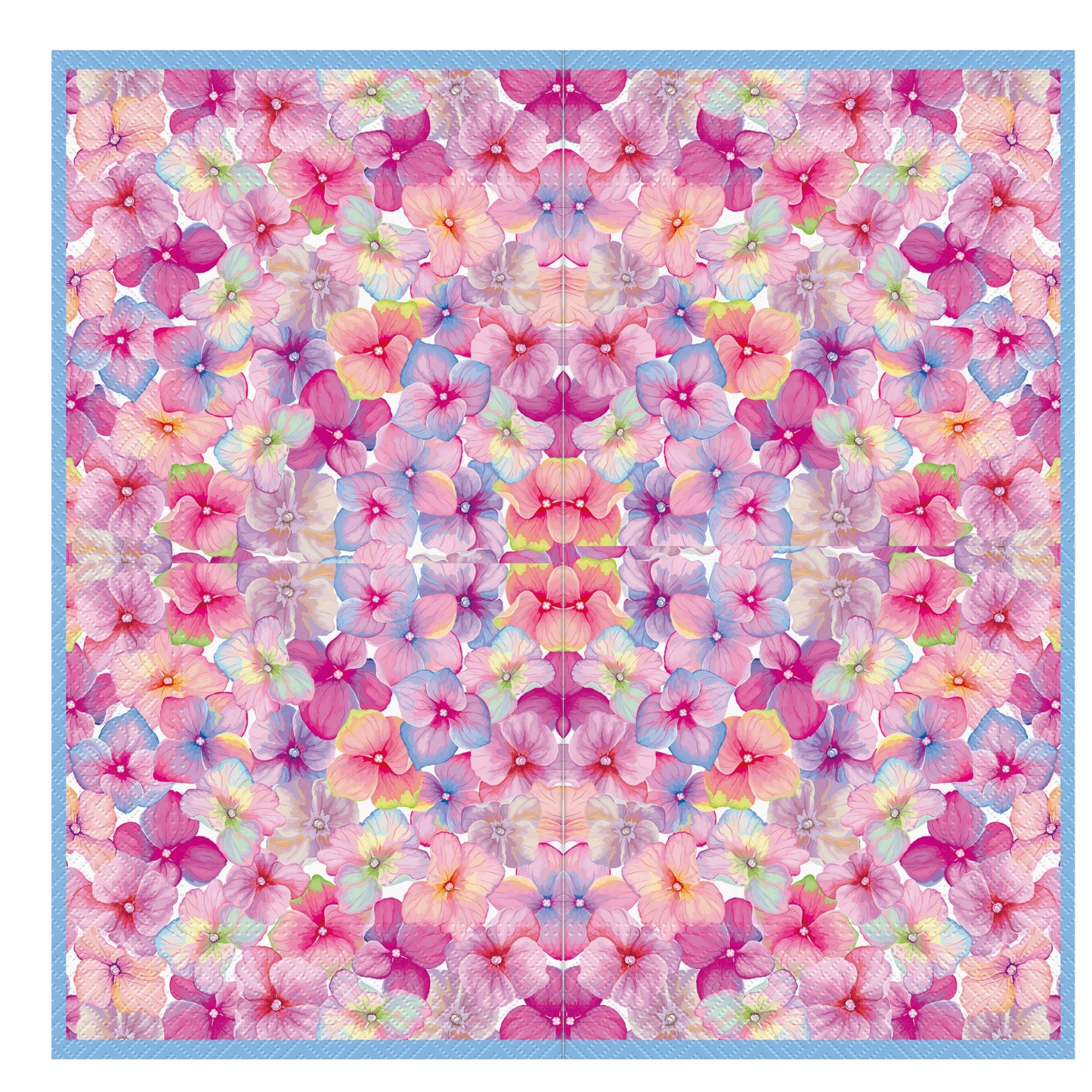 Flowers Napkins Decorative Floral Explosion Paper Decoupage Napkin #5304