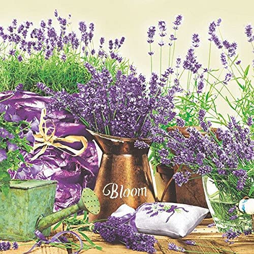 Flowers Paper Luncheon Napkins 20 Pack #5063