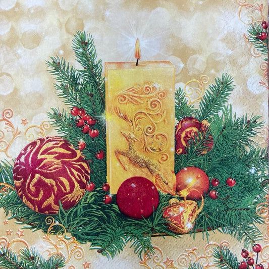 Christmas Paper Luncheon Napkins 20 Pack #2107