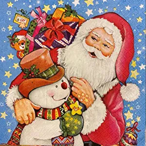 Christmas Paper Luncheon Napkins 20 Pack #2085