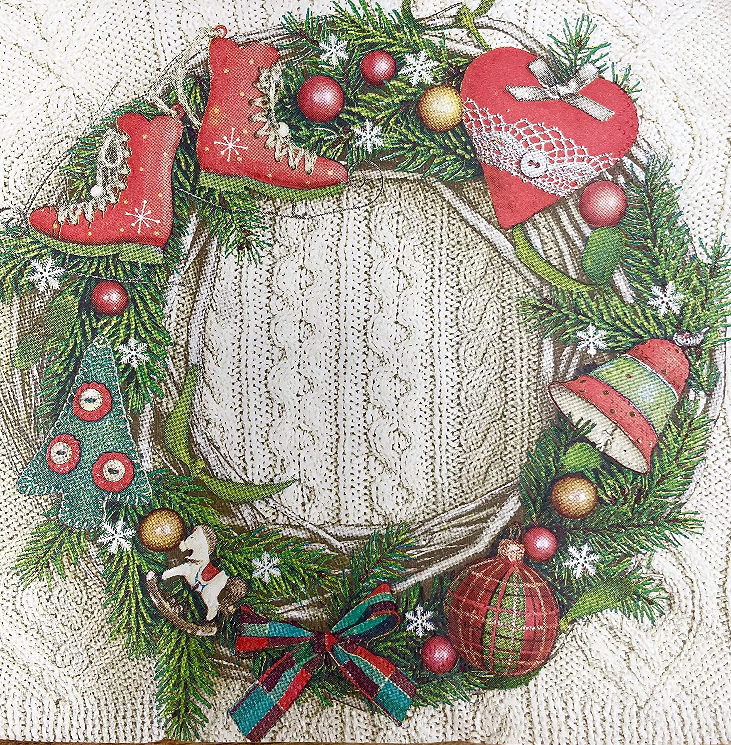 Christmas Paper Luncheon Napkins 20 Pack #2089