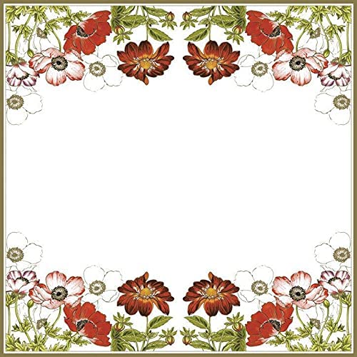 Flowers Paper Luncheon Napkins 20 Pack #5129
